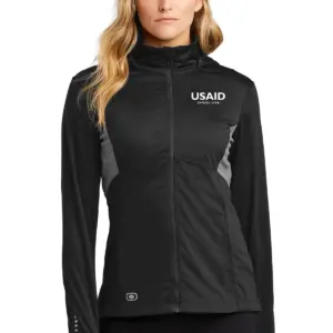 USAID Amharic OGIO Ladies Endurance Pivot Soft Shell Jacket