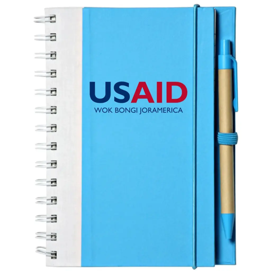 USAID Dhopadhola - Recyclable Bright ECO Notebooks