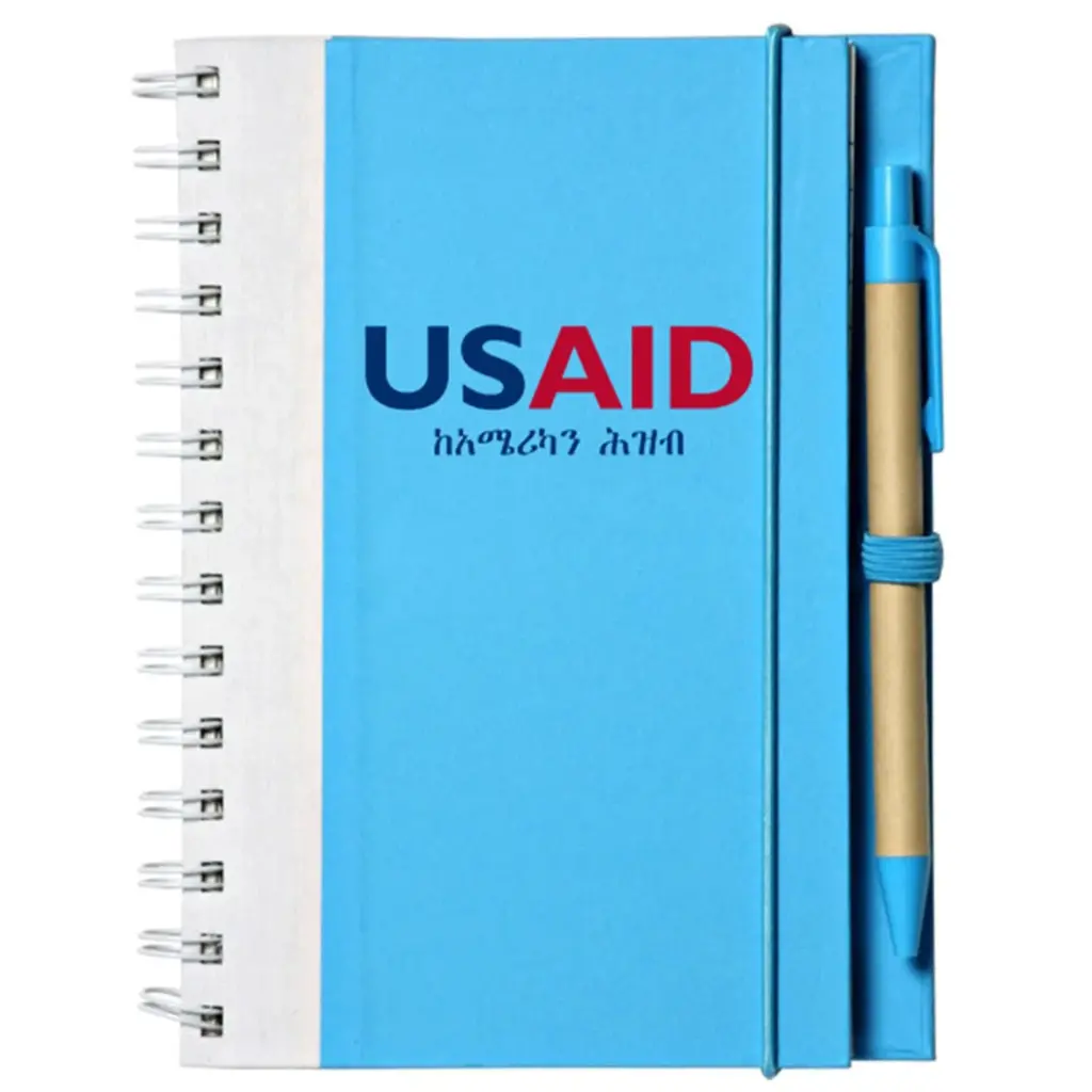 USAID Amharic - Recyclable Bright ECO Notebooks