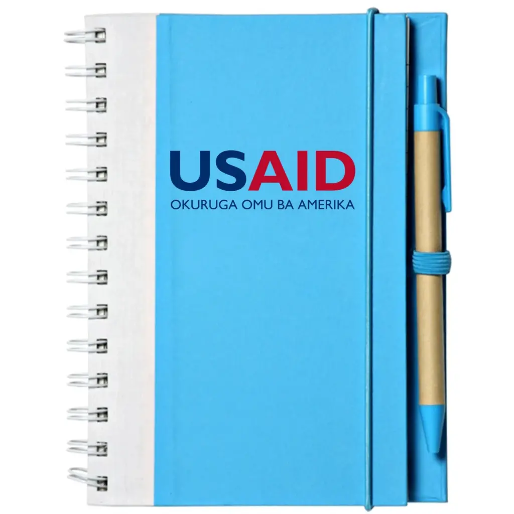 USAID Rutooro - Recyclable Bright ECO Notebooks