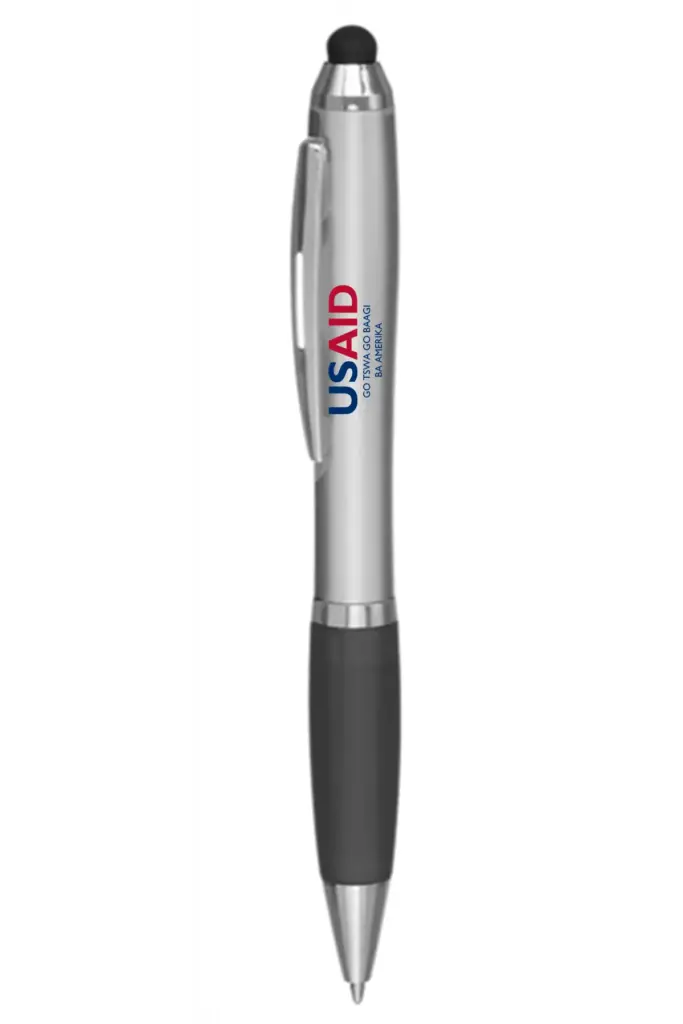 USAID Setswana - Logo Stylus Ballpoint Pen