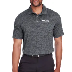 USAID Senufo - PUMA GOLF Men's Icon Heather Polo