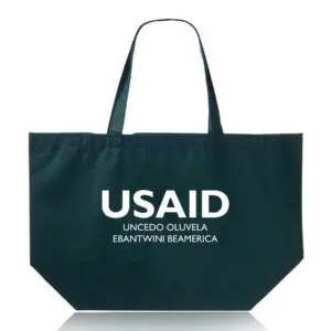 USAID Sindebele - Budget Non-Woven Shopper Tote Bags (20"x13")