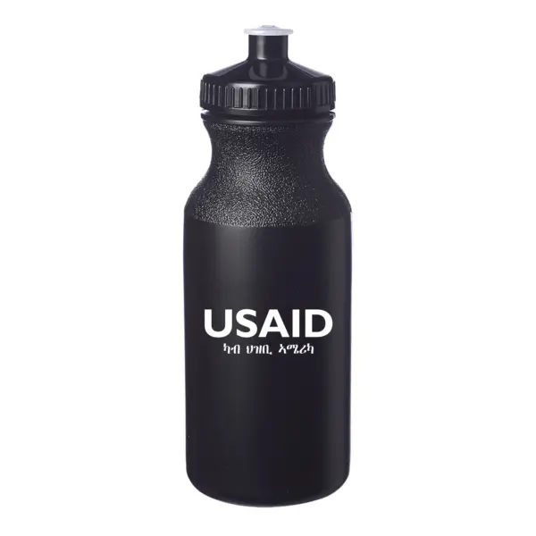 USAID Tigrinya - 20 Oz. Custom Plastic Water Bottles