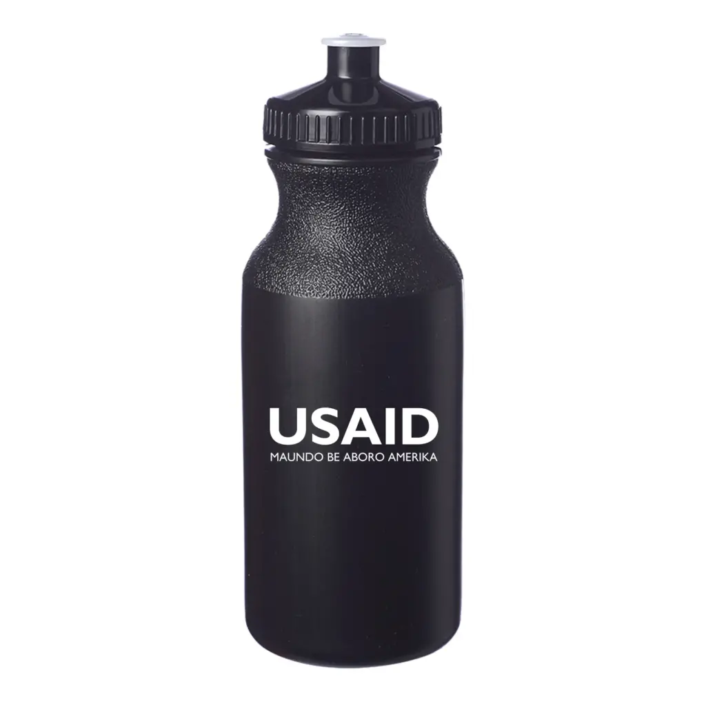 USAID Zande - 20 Oz. Custom Plastic Water Bottles