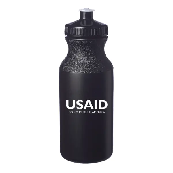 USAID Bari - 20 Oz. Custom Plastic Water Bottles