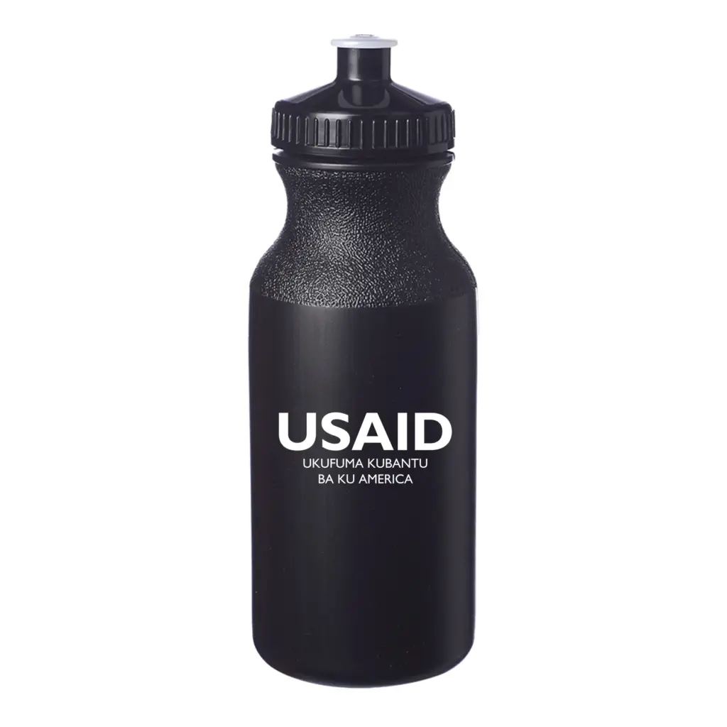 USAID Bemba - 20 Oz. Custom Plastic Water Bottles