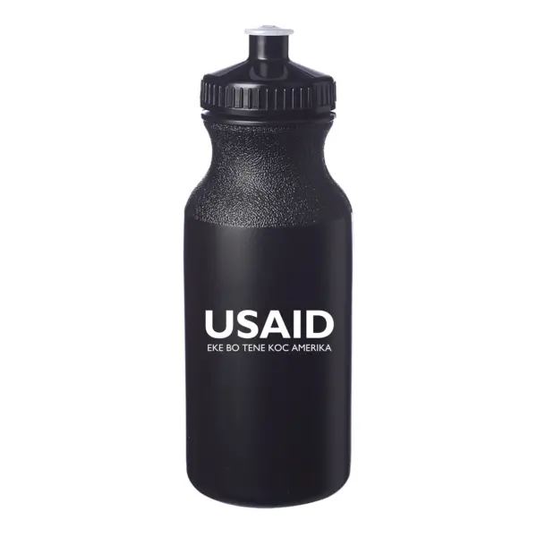 USAID Dinka - 20 Oz. Custom Plastic Water Bottles
