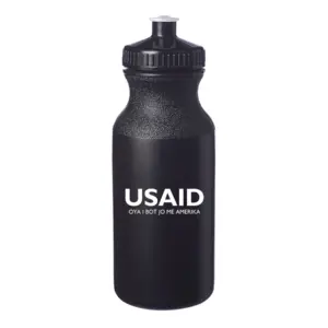 USAID Langi - 20 Oz. Custom Plastic Water Bottles