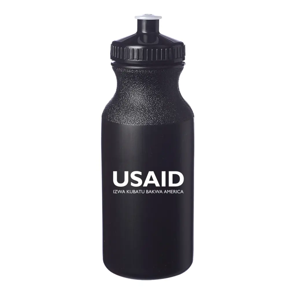 USAID Lozi - 20 Oz. Custom Plastic Water Bottles