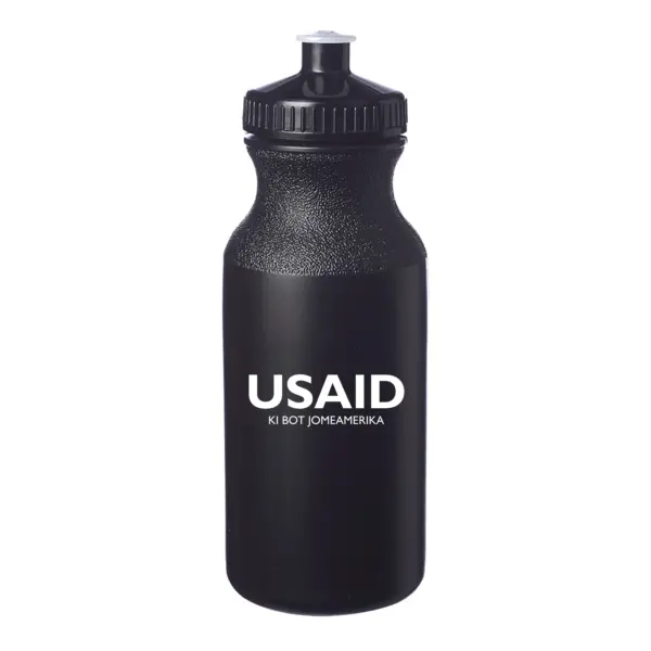 USAID Luo - 20 Oz. Custom Plastic Water Bottles