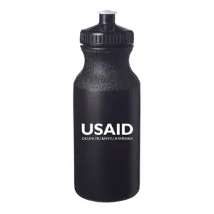 USAID Lusoga - 20 Oz. Custom Plastic Water Bottles