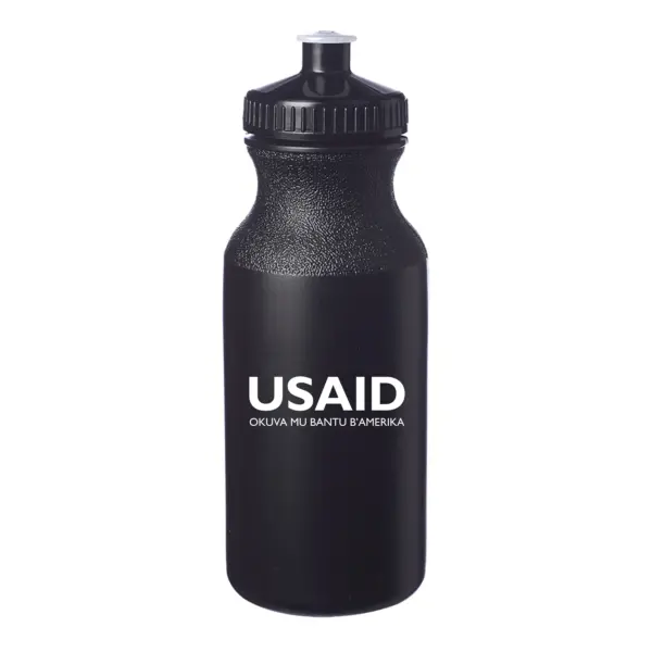 USAID Lusoga - 20 Oz. Custom Plastic Water Bottles