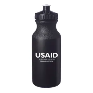 USAID Luvale - 20 Oz. Custom Plastic Water Bottles