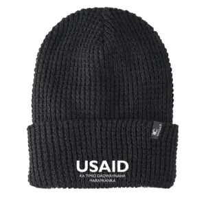 USAID Somali - Embroidered SPYDER Adult Vertex Knit Beanie
