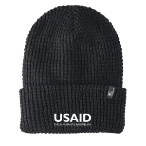 USAID Zulu - Embroidered SPYDER Adult Vertex Knit Beanie