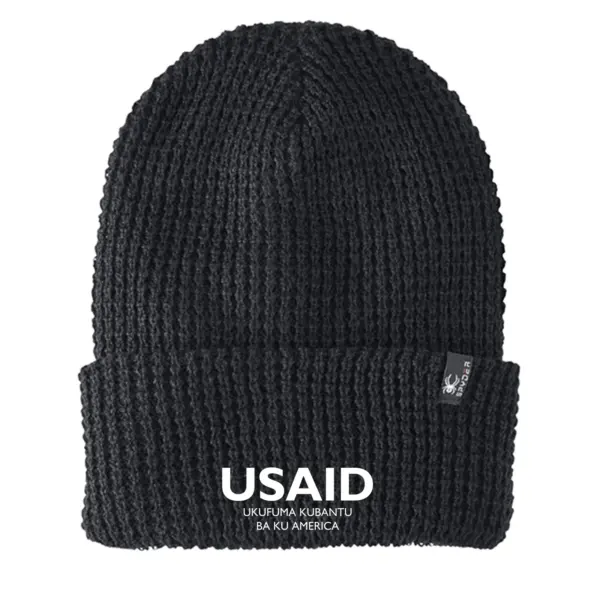 USAID Bemba - Embroidered SPYDER Adult Vertex Knit Beanie