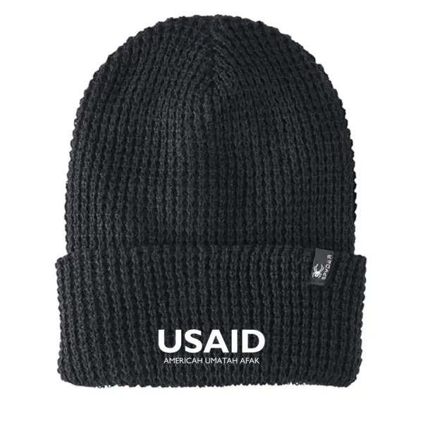 USAID Afar - Embroidered SPYDER Adult Vertex Knit Beanie
