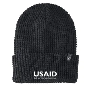 USAID Dinka - Embroidered SPYDER Adult Vertex Knit Beanie