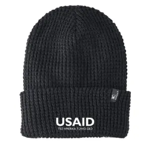 USAID Ewe - Embroidered SPYDER Adult Vertex Knit Beanie