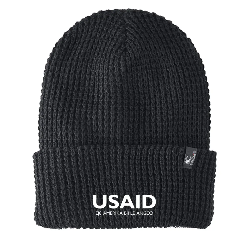 USAID Ga-Dangme - Embroidered SPYDER Adult Vertex Knit Beanie