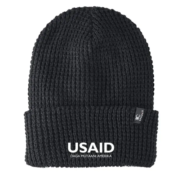 USAID Hausa - Embroidered SPYDER Adult Vertex Knit Beanie