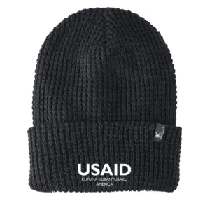 USAID Kaond - Embroidered SPYDER Adult Vertex Knit Beanie