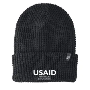 USAID Kikongo - Embroidered SPYDER Adult Vertex Knit Beanie