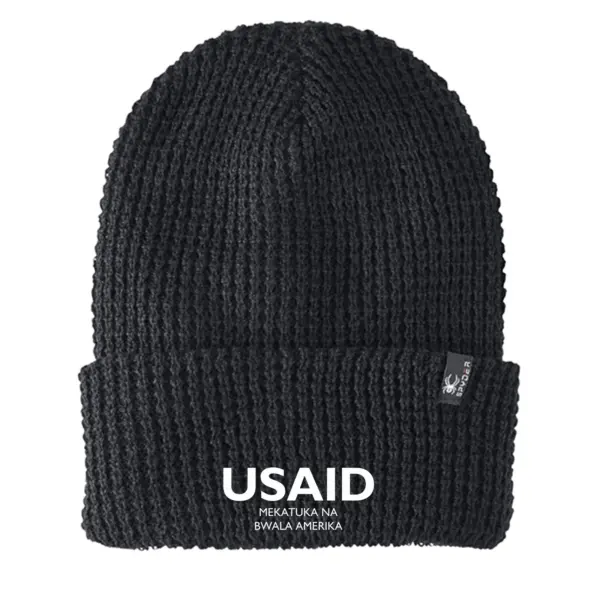 USAID Kikongo - Embroidered SPYDER Adult Vertex Knit Beanie