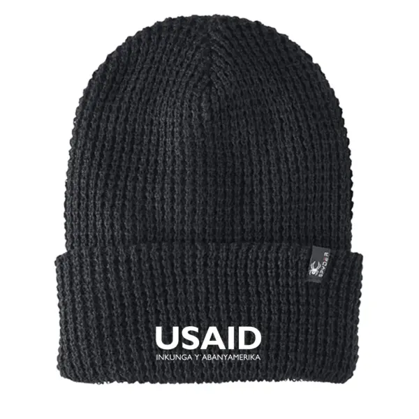 USAID Kinywarwanda - Embroidered SPYDER Adult Vertex Knit Beanie