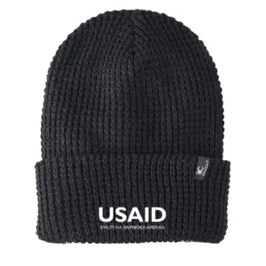 USAID Lingala - Embroidered SPYDER Adult Vertex Knit Beanie