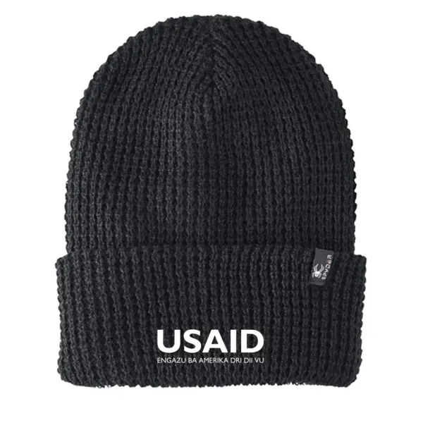 USAID Lugbara - Embroidered SPYDER Adult Vertex Knit Beanie