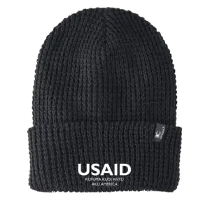 USAID Lunda - Embroidered SPYDER Adult Vertex Knit Beanie