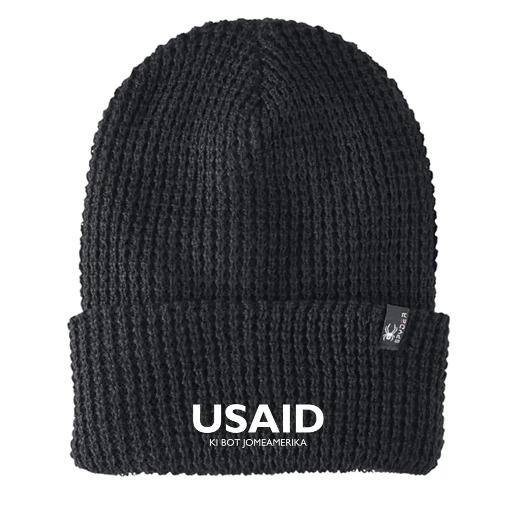 USAID Luo - Embroidered SPYDER Adult Vertex Knit Beanie