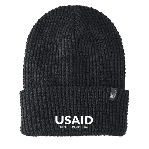 USAID Luo - Embroidered SPYDER Adult Vertex Knit Beanie