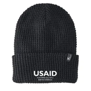 USAID Luvale - Embroidered SPYDER Adult Vertex Knit Beanie