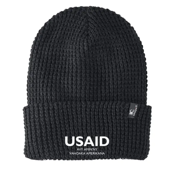 USAID Malagasy - Embroidered SPYDER Adult Vertex Knit Beanie