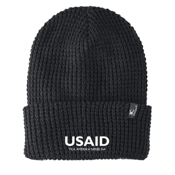 USAID Mampruli - Embroidered SPYDER Adult Vertex Knit Beanie