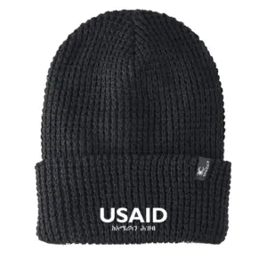 USAID Amharic - Embroidered SPYDER Adult Vertex Knit Beanie
