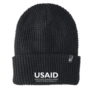 USAID Mandinka - Embroidered SPYDER Adult Vertex Knit Beanie