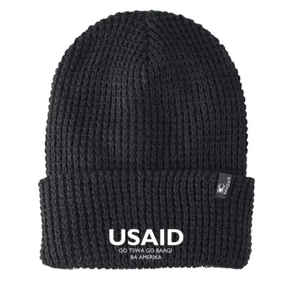 USAID Setswana - Embroidered SPYDER Adult Vertex Knit Beanie
