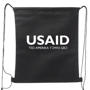 USAID Ewe - Non-Woven Drawstring Backpacks (14.5"x17.5")