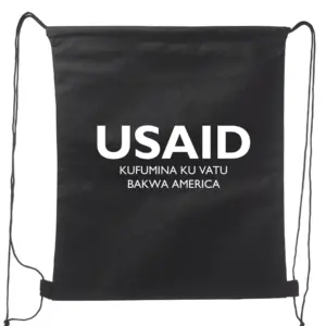 USAID Luvale - Non-Woven Drawstring Backpacks (14.5"x17.5")