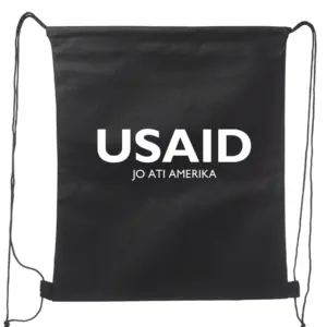USAID Otuho - Non-Woven Drawstring Backpacks (14.5"x17.5")