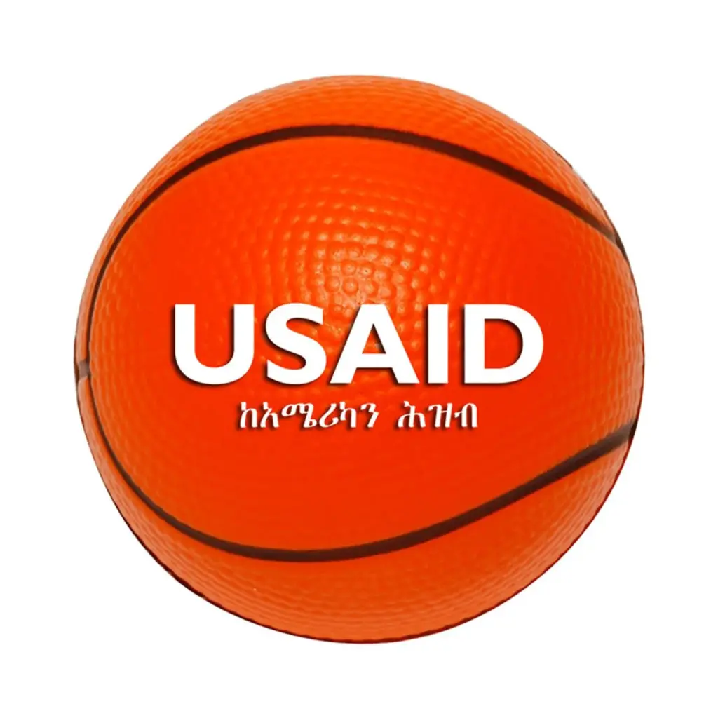 USAID Amharic - Basketball Stress Ball
