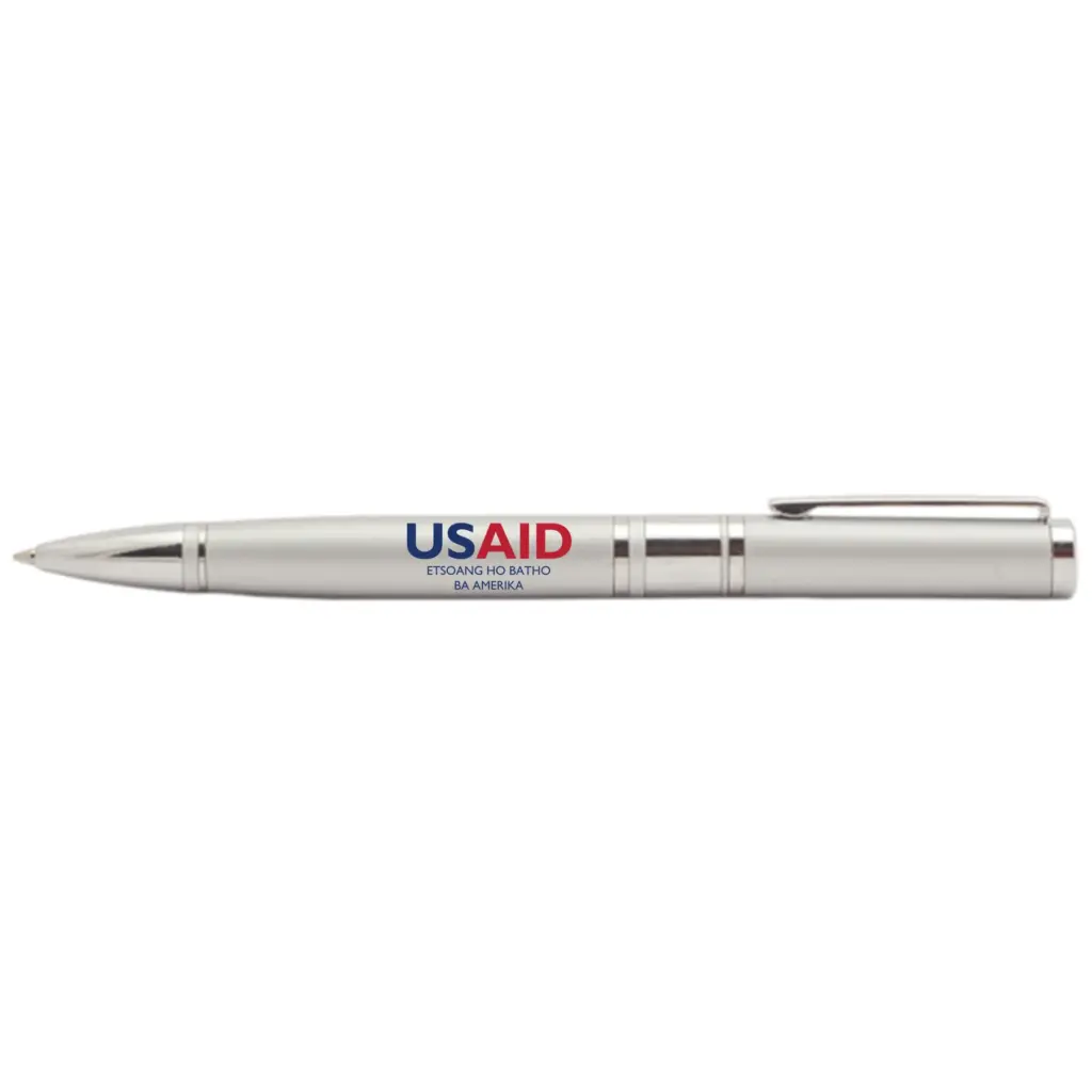 USAID Sesotho - Diplomat Metal Ballpoint Pens