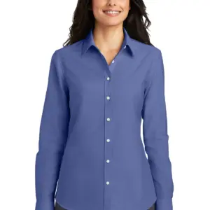 USAID Lusamiya Ladies Port Authority SuperPro Oxford Shirt