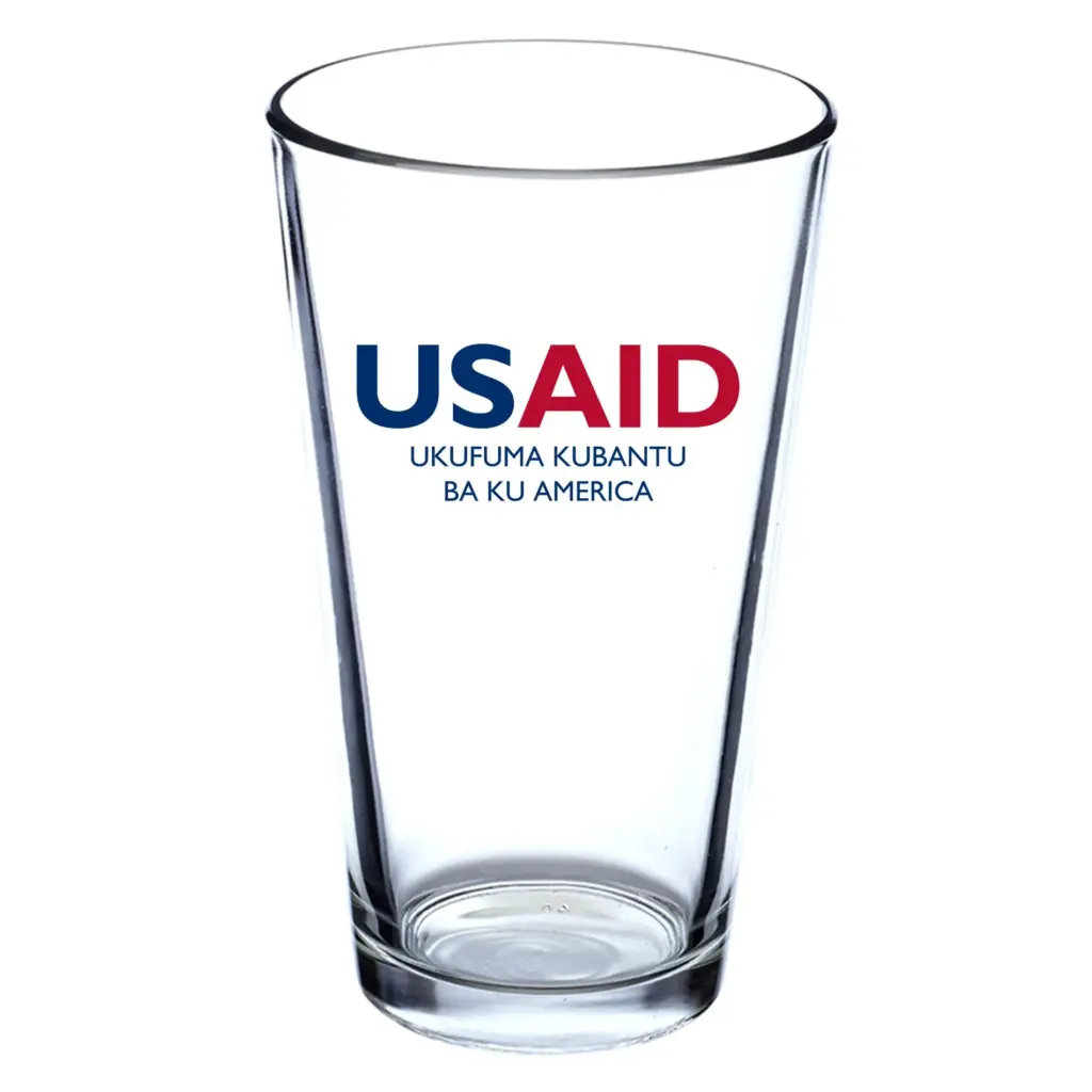 USAID Bemba - 16 Oz. Pint Glasses