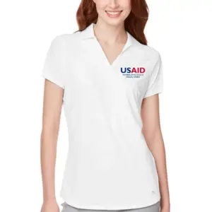 USAID Wolof PUMA GOLF Ladies Cloudspun Free Polo