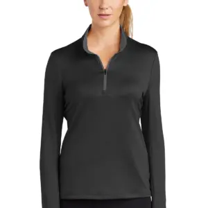 USAID Amharic Nike Golf Ladies Dri-FIT Stretch 1/2-Zip Cover-Up Shirt